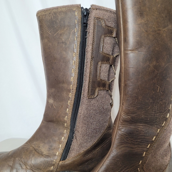 Keen Women's Winthrop II Waterproof Dry Leather Boots - Size 9.5 - Picture 9 of 16